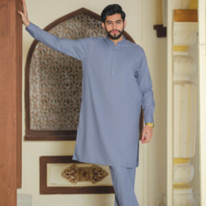 SKF25-010 Indigo Mist Kameez Trouser