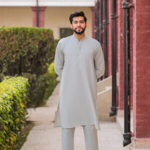 SKF25-006 Ocean Gray Kameez Trouser