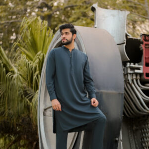 SKF25-004 Teal Kameez Trouser