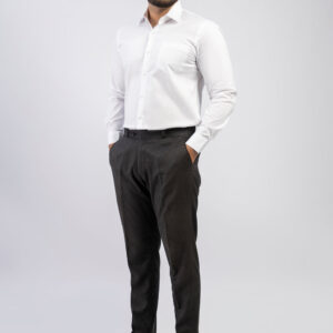 White Formal Shirt Pure Cotton Regular Fit