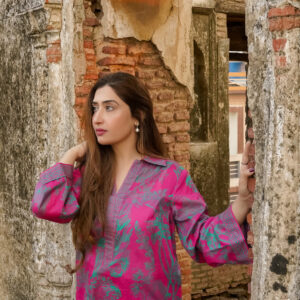 Saadia Ahmed LWSU-25P205 2-Pcs Printed Lawn