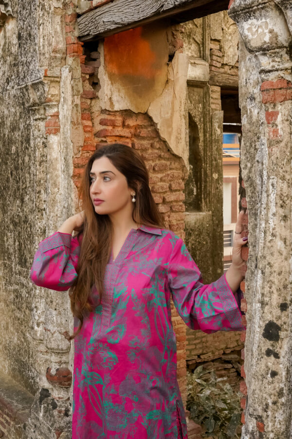 Saadia Ahmed LWSU-25P205 2-Pcs Printed Lawn