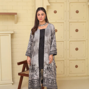 Saadia Ahmed LWSU-25P207 2-Pcs Printed Lawn