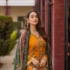 Saadia Ahmed LWSU-25P301 3-Pcs Printed Lawn
