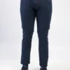 Navy Blue Denim Jeans-Paint (Stretchable)