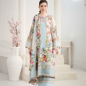 Saadia Ahmed SA26SP301 3pc Printed Lawn 26'