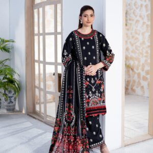 Saadia Ahmed SA26SP303 3pc Printed Lawn 26'